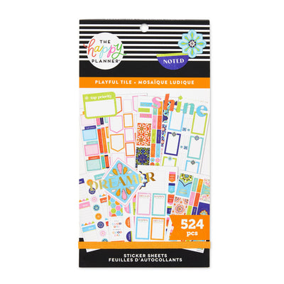 Value Pack Stickers - Playful Tile