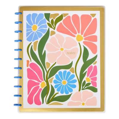 Poppy Piping - Dotted Lined Big Notebook - 60 Sheets