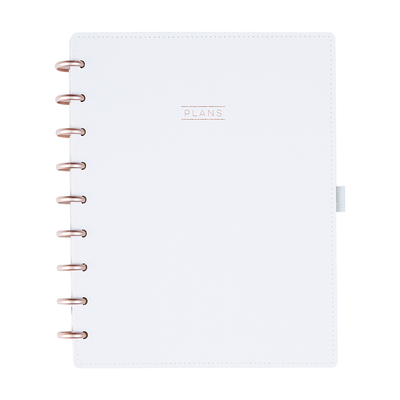 Work + Life Ivory - Dotted Lined Deluxe Classic Notebook - 60 Sheets